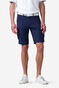 Meyer Orlando Cargo Solid Color Organic Cotton Subtle Stretch Bermuda Marine Blue