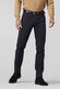 Meyer Oslo Modern Fairtrade Cotton Flatfront Flex Broek Navy