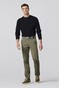 Meyer Oslo Modern Fairtrade Cotton Flatfront Flex Broek Olive