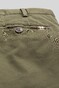 Meyer Oslo Modern Fairtrade Cotton Flatfront Flex Broek Olive