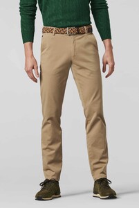 Meyer Oslo Modern Soft Organic Cotton Flex Waistband Broek Camel