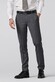 Meyer Oslo Tropical Wool Travel Flex Waistband 4-Way-Stretch Broek Midden Grijs