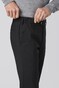 Meyer Oslo Tropical Wool Travel Flex Waistband 4-Way-Stretch Broek Zwart