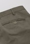 Meyer Oslo Twill Organic Cotton Lightweight Fine Gabardine Flatfront Broek Bruin