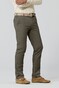 Meyer Oslo Twill Organic Cotton Lightweight Fine Gabardine Flatfront Broek Bruin