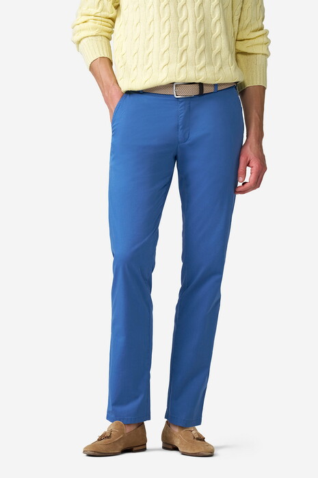 Meyer Paris Ultrafine Ultralight Organic Cotton Subtle Stretch Pants Royal Blue