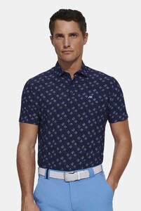 Meyer Phil Active High Performance Jersey Lomellina Repreve Polo Navy