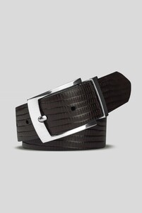 Meyer Reversible Uni Subtle Texture Riem Bruin-Zwart