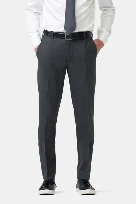 Meyer Roma Active Wool Stretch Easy-Care Broek Donker Grijs