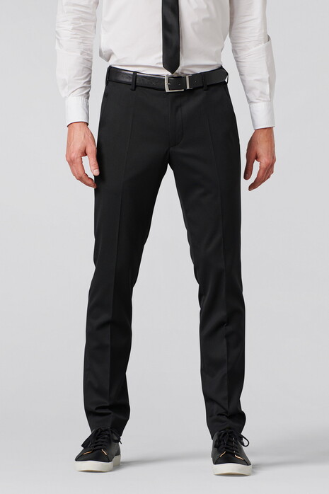 Meyer Roma Active Wool Stretch Easy-Care Broek Zwart