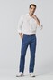 Meyer Roma Fairtrade Cotton Flatfront Broek Blauw