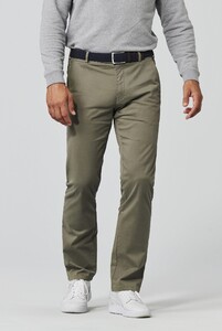 Meyer Roma Fairtrade Cotton Flatfront Broek Olive