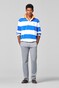 Meyer Roma Fine Cotton Texture Uni Color Two-Way Stretch Ultralight Broek Grijs