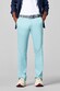 Meyer Roma Fine Uni Color Ultralight Cotton Texture Two-Way Stretch Pants Aqua