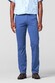 Meyer Roma Fine Uni Color Ultralight Cotton Texture Two-Way Stretch Pants Blue