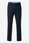 Meyer Roma Organic Cotton Subtle Stretch Fine Details Summer Cotelé Broek Navy