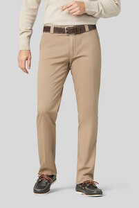Meyer Roma Soft Organic Cotton 2-Way-Stretch Broek Beige