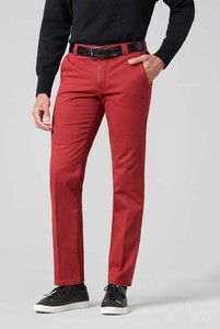 Meyer Roma Soft Organic Cotton 2-Way-Stretch Broek Rood
