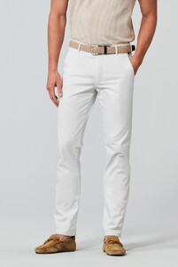 Meyer Roma Soft Organic Cotton 2-Way-Stretch Broek Wit