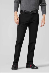 Meyer Roma Soft Organic Cotton 2-Way-Stretch Pants Black