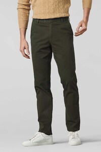 Meyer Roma Soft Organic Cotton 2-Way-Stretch Pants Dark Green