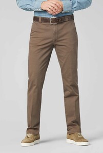 Meyer Roma Soft Organic Cotton 2-Way-Stretch Pants Stone Beige