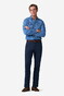 Meyer Roma Subtle Stretch Summer Cotelé Broek Navy