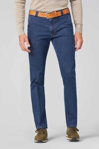 Meyer Roma T400 Denim Two-Way-Stretch Jeans Blue Stone