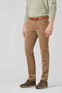 Meyer Roma Wool Cord Corduroy Broek Camel