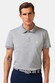 Meyer Scottie High Performance Piqué Structure 4-Way Stretch Polo Grijs