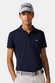 Meyer Scottie High Performance Piqué Structure 4-Way Stretch Polo Navy