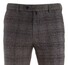 Meyer Silver Check Broek Donker Grijs