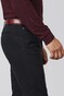 Meyer Stretchleren Uni Color Riem Bordeaux