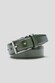 Meyer Stretchleren Uni Color Riem Donker Groen