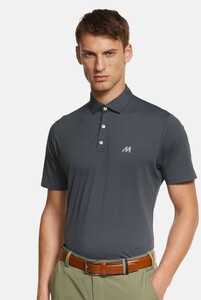 Meyer Tiger Active Tech High Performance Jersey Look Polo Antraciet