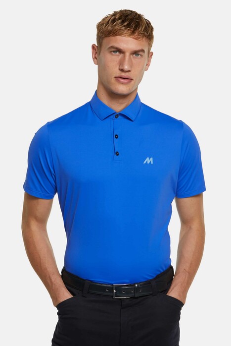 Meyer Tiger Active Tech High Performance Jersey Look Polo Royal Blue