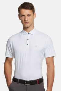 Meyer Tiger Active Tech High Performance Jersey Look Poloshirt White