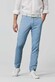 Meyer Tokyo Micro Pattern Organic Cotton Broek Licht Blauw