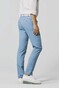 Meyer Tokyo Micro Pattern Organic Cotton Broek Licht Blauw