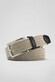 Meyer Woven Texture Stretch Riem Beige