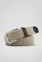 Meyer Woven Texture Stretch Riem Beige