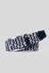Meyer Woven Texture Stretch Riem Blauw-Multi