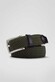 Meyer Woven Texture Stretch Riem Olive