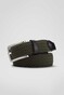 Meyer Woven Texture Stretch Riem Olive