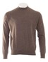 Paul & Shark 140S Superfine Merino Wool Crewneck Trui Coffee Quartz