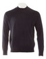 Paul & Shark 140S Superfine Merino Wool Crewneck Trui Donker Blauw