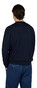 Paul & Shark 140S Superfine Merino Wool Crewneck Trui Donker Blauw