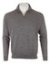 Paul & Shark 140S Superfine Merino Wool Half Zip Trui Pewter
