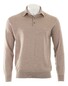 Paul & Shark 140S Superfine Merino Wool Polo Trui Humus