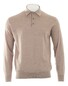 Paul & Shark 140S Superfine Merino Wool Polo Trui Humus
